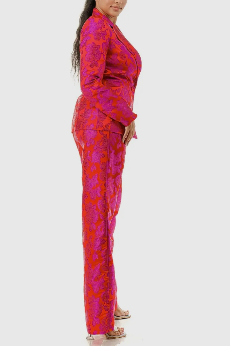 Rose Mirage Blazer Set