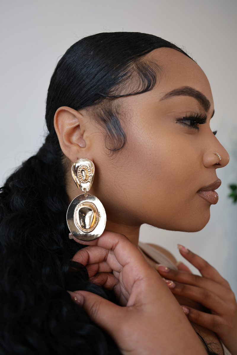 Cowgirl Hat Earrings