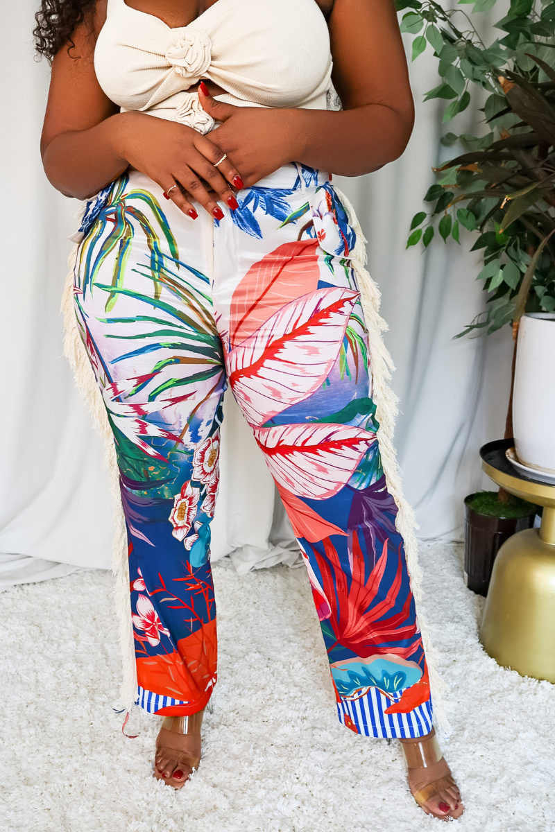CityScape Fringe Pants (FINAL SALE)