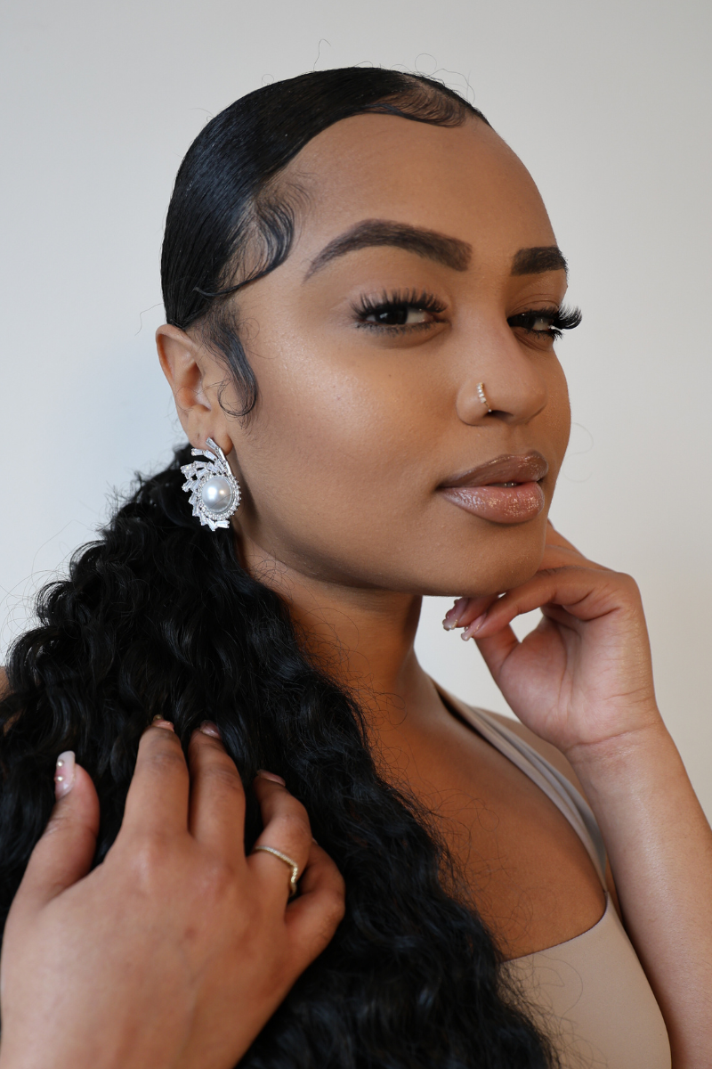Glimmer Pearl Earrings