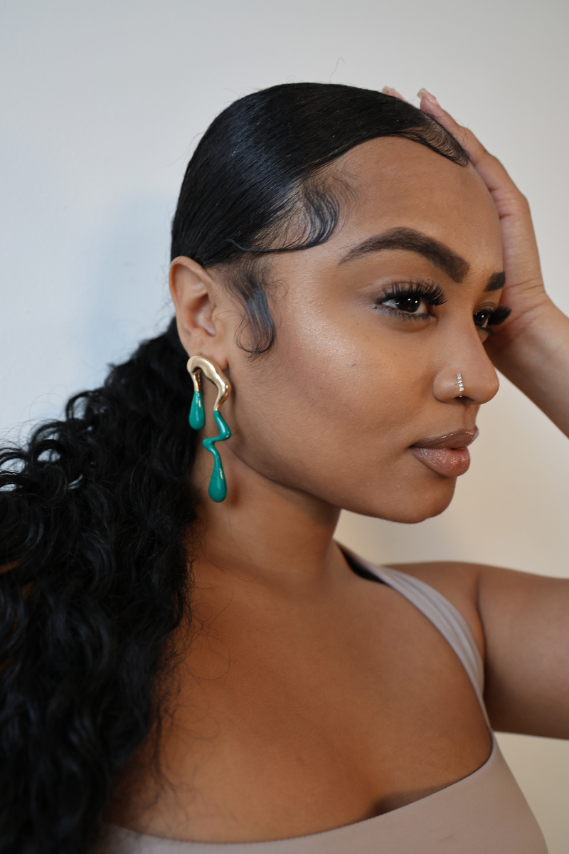 Geometric Waterdrop Earrings