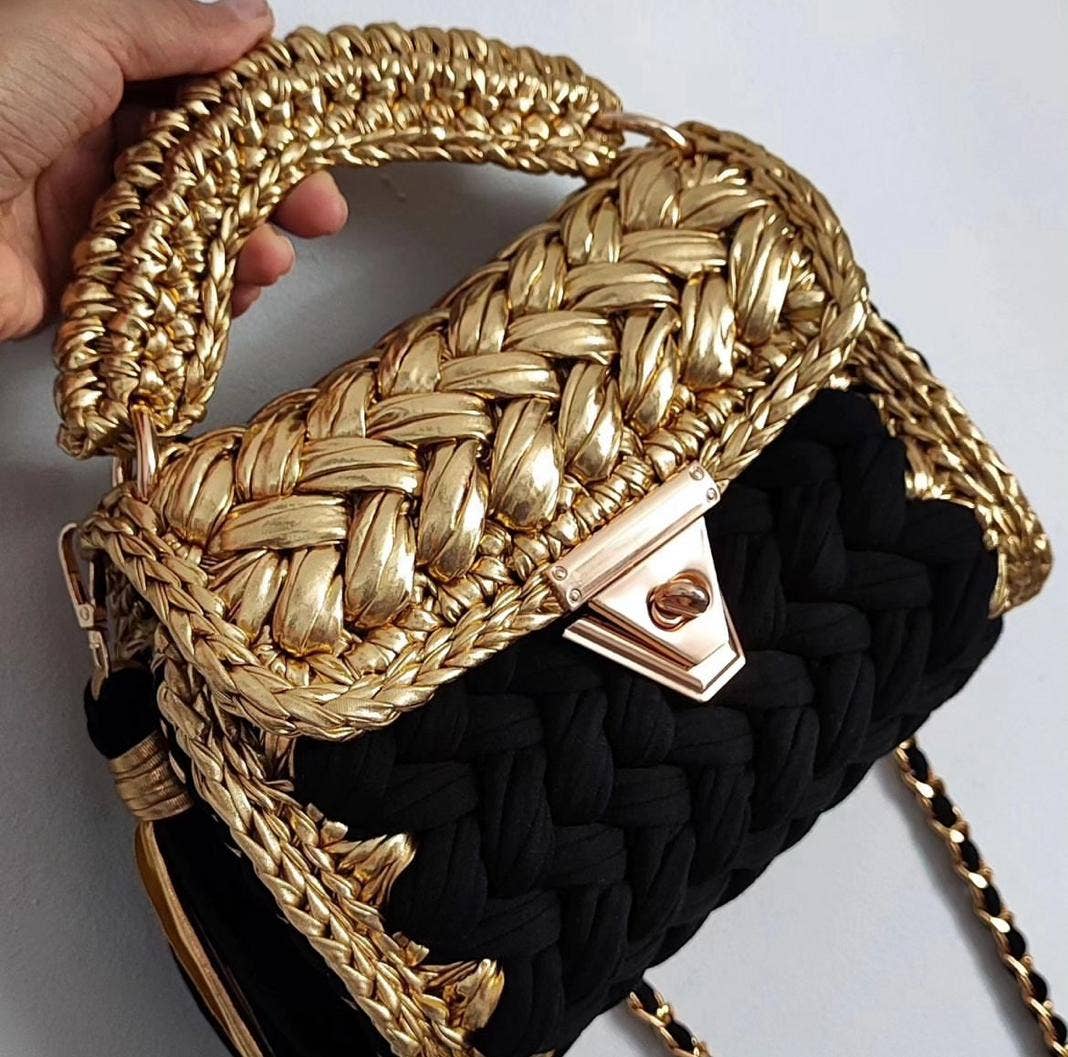 Dawn Elegance Crochet Bag