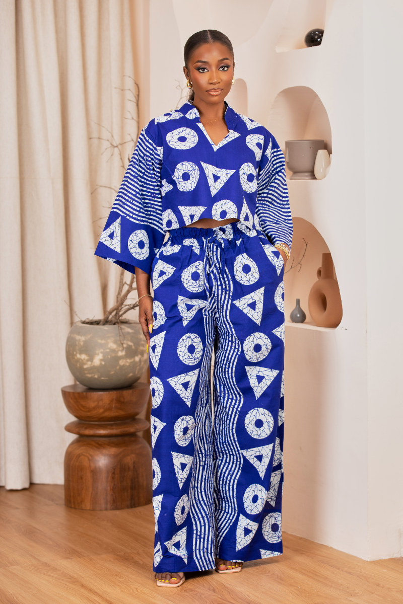 “Oceana” 2-Piece Ankara Set