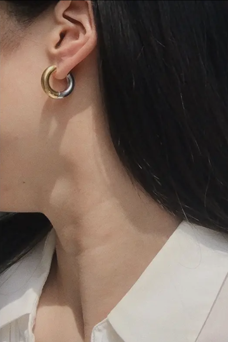 Two Tone EARRING