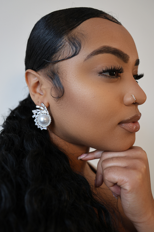 Glimmer Pearl Earrings