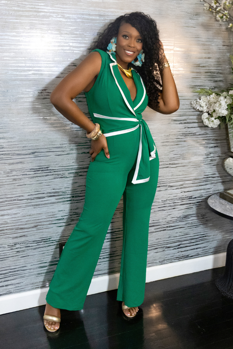 BOLD BLOCK JUMPSUIT (FINAL SALE)