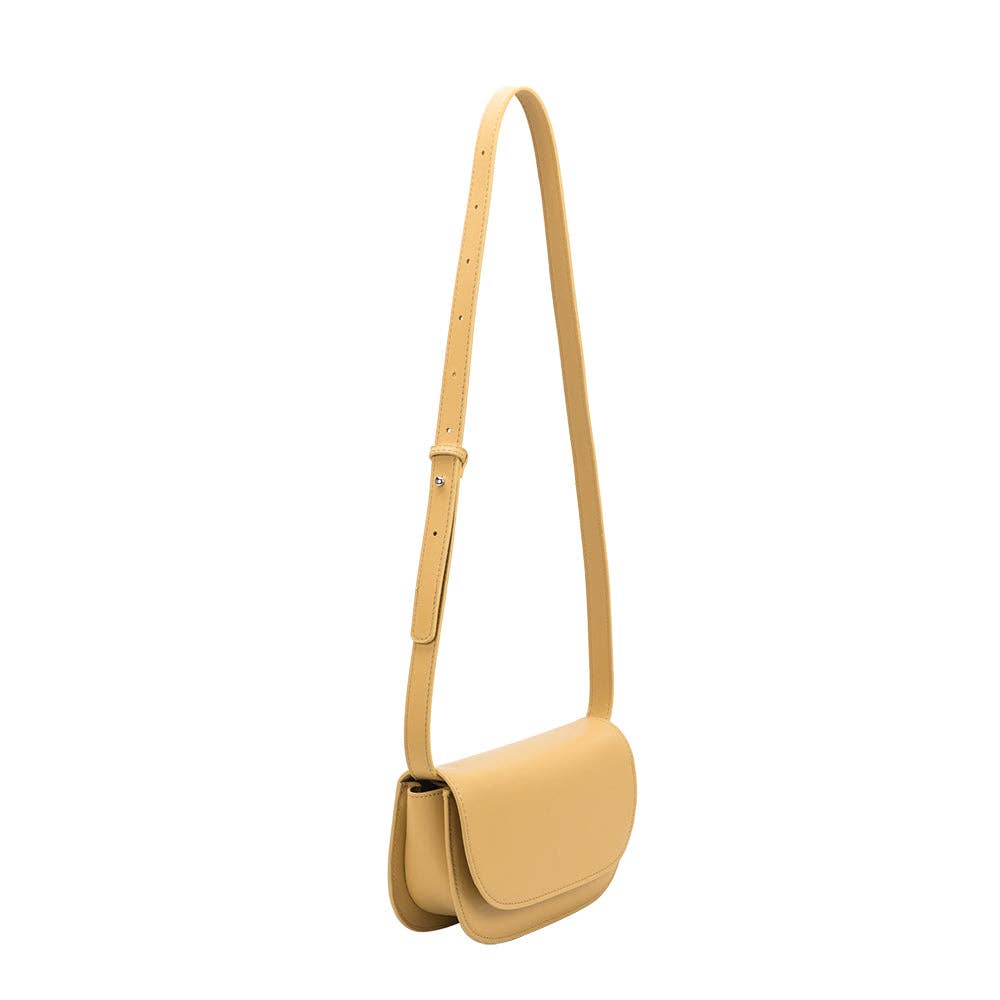 Luxe Essence Shoulder Bag in Yellow