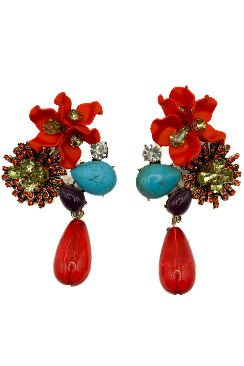 Bloom Drop Earrings