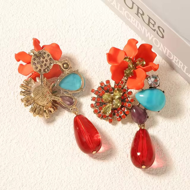 Bloom Drop Earrings