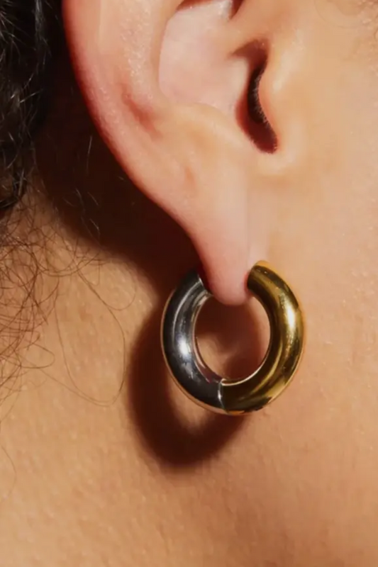 Two Tone EARRING