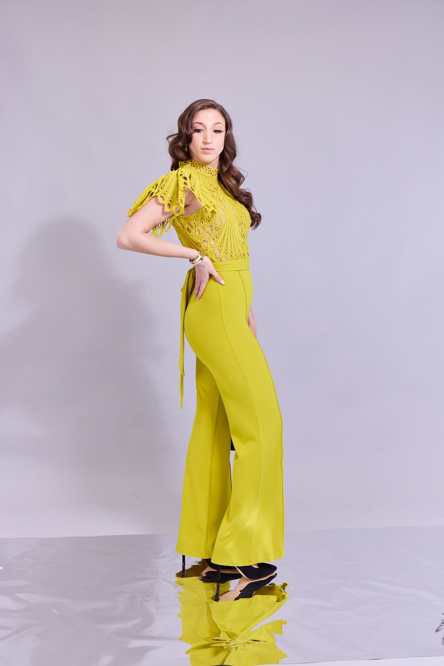 Lime Luxe Jumpsuit